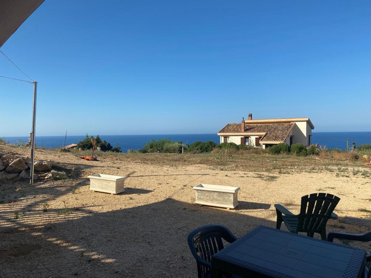 La Finestra Sul Mare Dello Zingaro Villa Scopello  Buitenkant foto