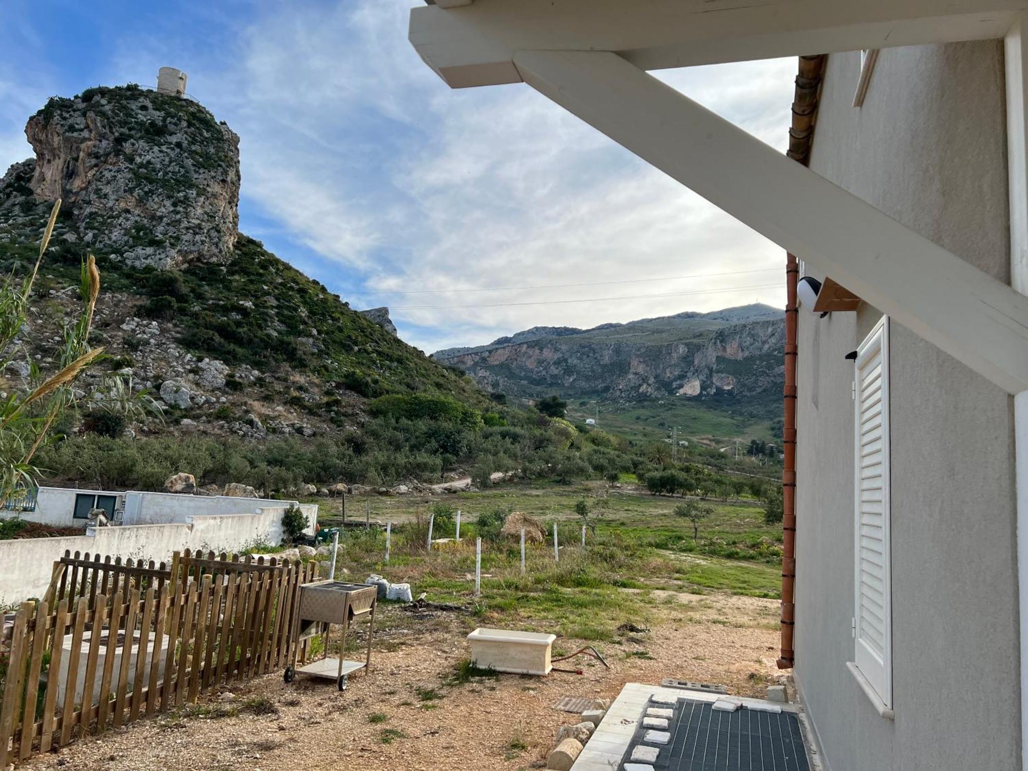 La Finestra Sul Mare Dello Zingaro Villa Scopello  Buitenkant foto