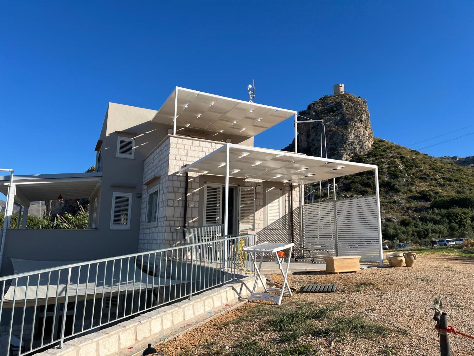 La Finestra Sul Mare Dello Zingaro Villa Scopello  Buitenkant foto