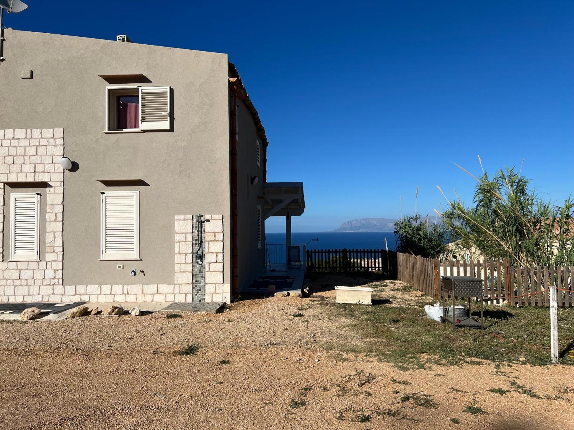 La Finestra Sul Mare Dello Zingaro Villa Scopello  Buitenkant foto