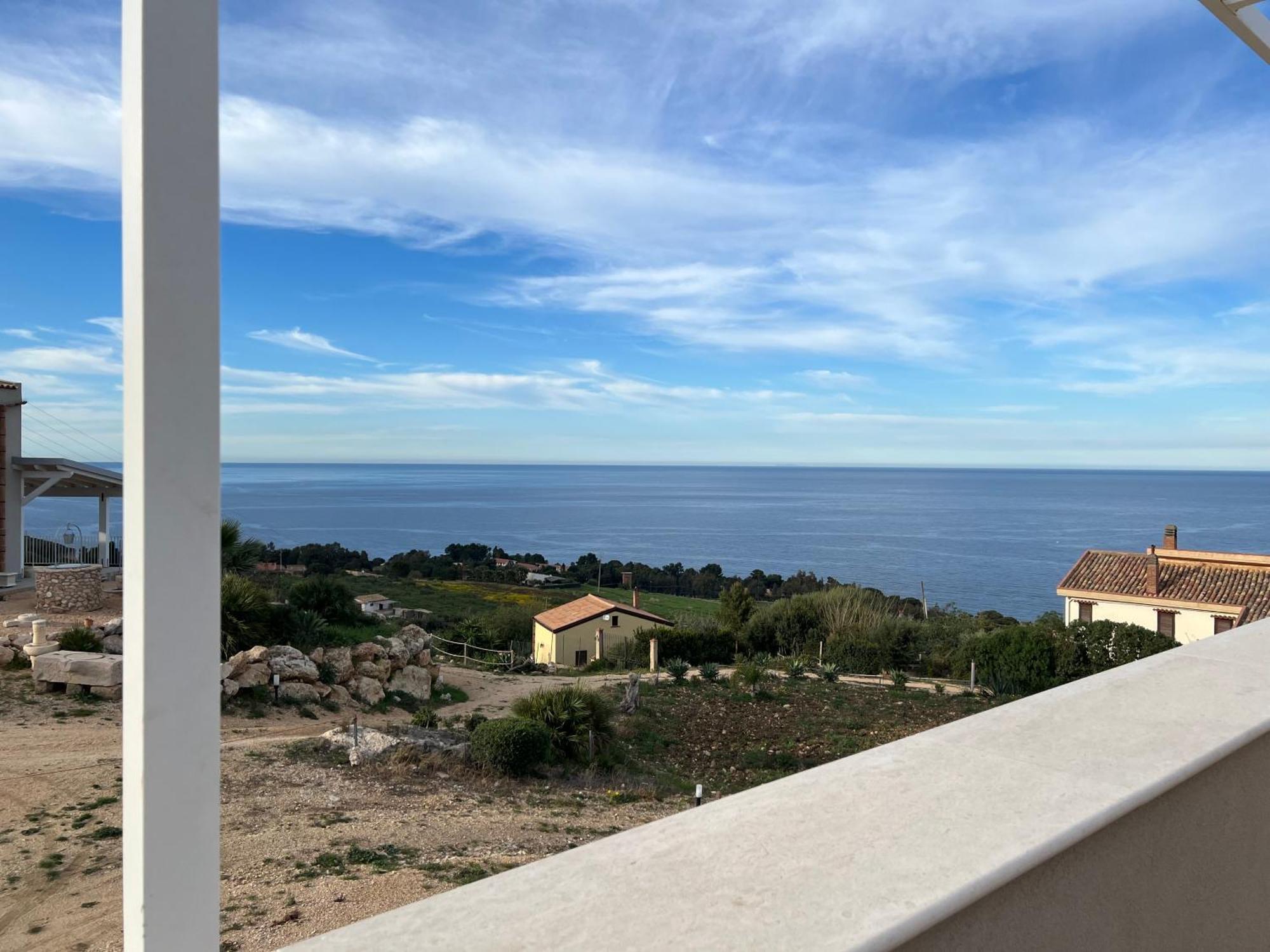 La Finestra Sul Mare Dello Zingaro Villa Scopello  Buitenkant foto