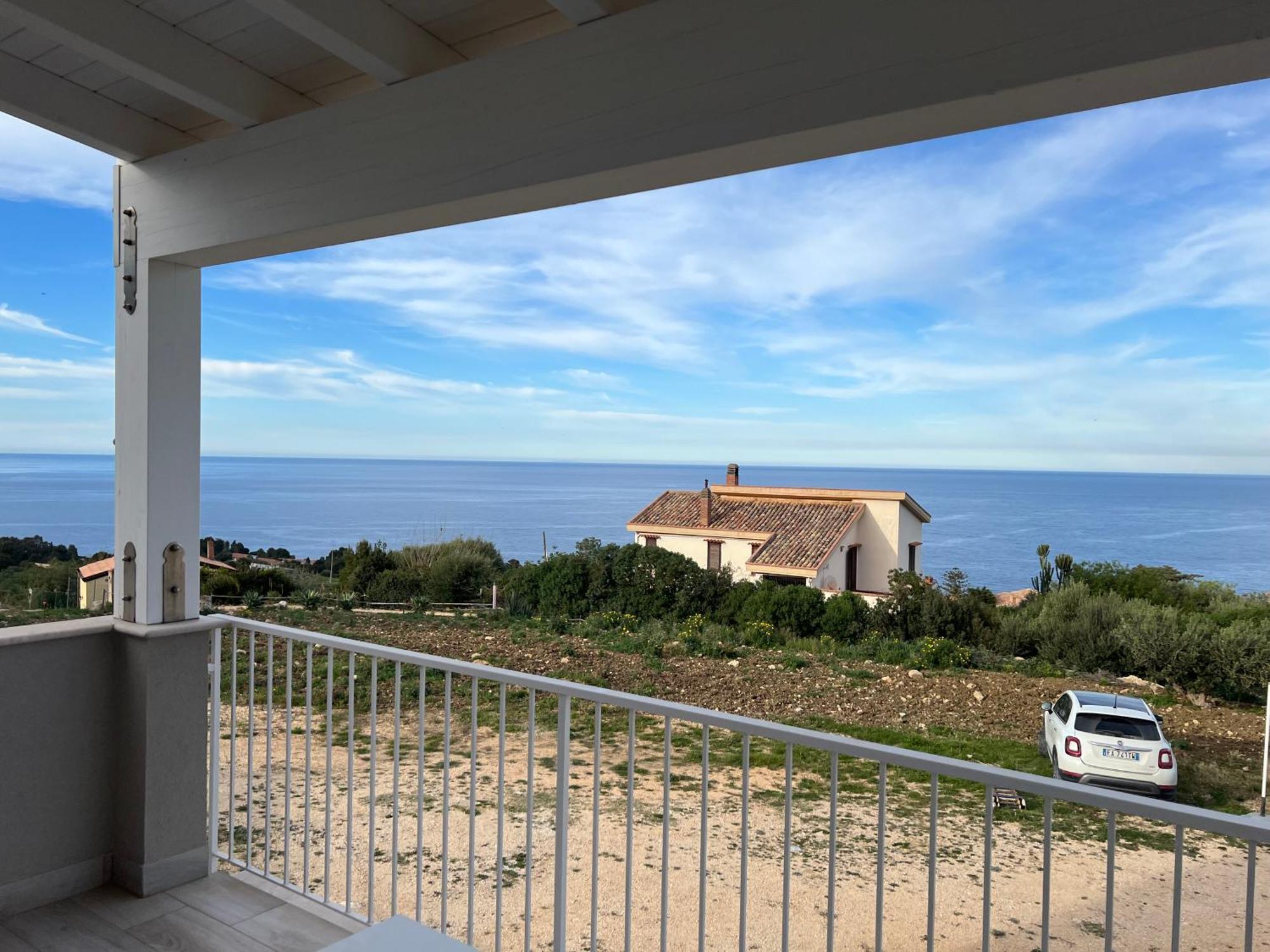 La Finestra Sul Mare Dello Zingaro Villa Scopello  Buitenkant foto